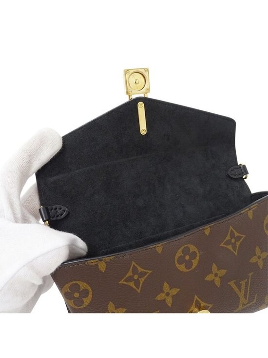 Louis Vuitton Monogram Shoulder Bag 2-Way Padlock on Strap - Picture 8 of 12